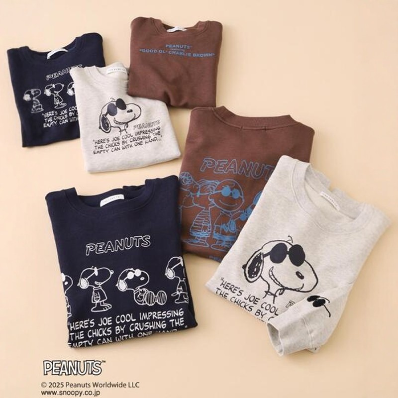 日本代购 PEANUTS / THE SHOP TK 印花套头卫衣 616-34015