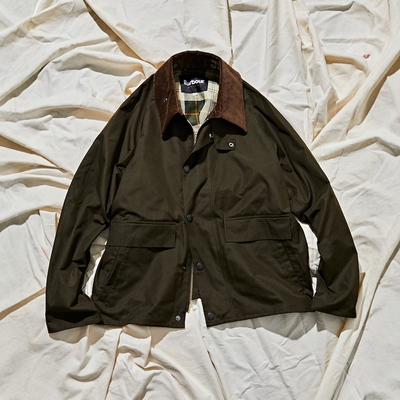 BARBOUR x FREAK'S STORE BORROWDALE 无蜡夹克 男款 0525