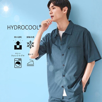 东京胖黄瓜日本代购 THE SHOP TK 吸水速干短袖衬衫 616-86302