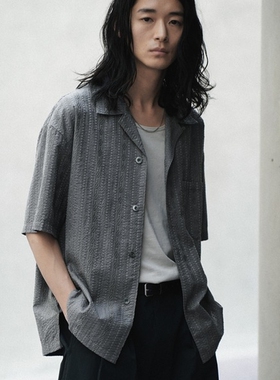 东京胖黄瓜日本代购 WYM LIDNM 刺绣薄纱短袖衬衫 WYsh909