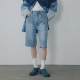 KB26130 东京胖黄瓜日本代购 牛仔中裤 修身 2045060 KBF