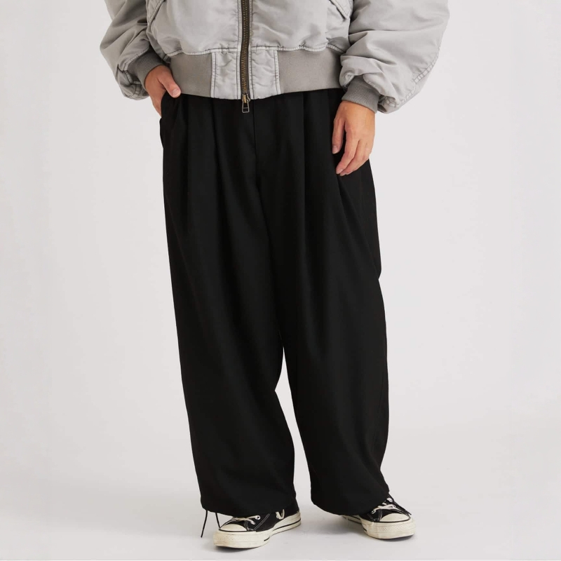 东京胖黄瓜日本代购 J.S.Homestead 宽松阔腿休闲裤 6000