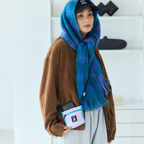 【6折】COBMASTER x FREAK'S STORE / Fluffy wallet 迷你包 0044