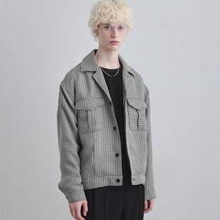 东京胖黄瓜日本代购 tk.TAKEO KIKUCHI 翻领夹克外套 170-55104