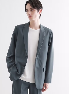 东京胖黄瓜日本代购 tk.TAKEO KIKUCHI 弹力定制夹克 170-44101