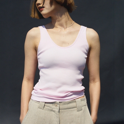 【7折】日本代购 EMILY WEEK × IENA 罗纹打底背心 93796526