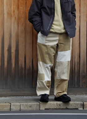 26春夏 TNF 紫标 Cotton Twill Field 拼接休闲裤 男款 N26SC012