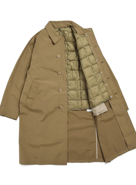 东京胖黄瓜日本代购 TAION 男女款 羽绒马甲内衬风衣 CR01A