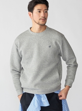 东京胖黄瓜日本代购 SHIPS 小标刺绣卫衣 0033