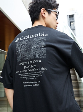 26春夏 Columbia x FREAK'S STORE 吸湿速干印花T恤 男款 0133