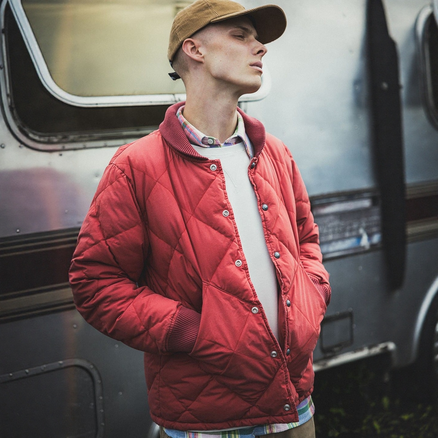 25秋冬 REMI RELIEF x BEAMS PLUS / Quilt 美式绗缝羽绒服 0685