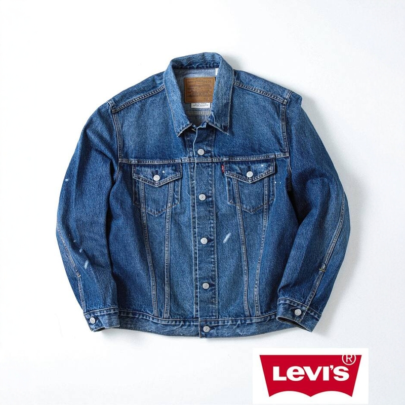 LEVI’S(R) x JOURNAL STANDARD 水洗破坏牛仔夹克 25SS 0024