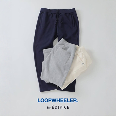 26春夏 日产 LOOPWHEELER x LOWERCASE 纯棉九分卫裤 男款 0081