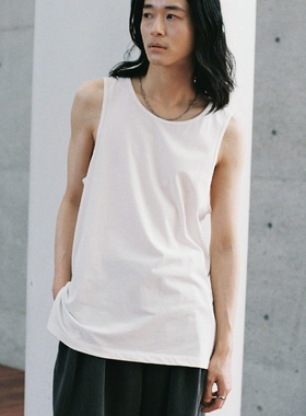 日本代购 WYM LIDNM 简约开衩背心 WYoc368