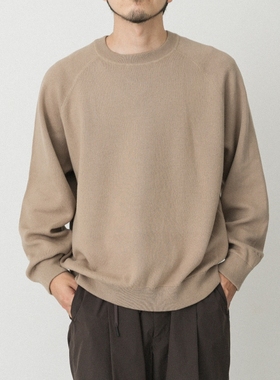 【7折】日本代购 EKAL 圆领套头针织衫 FEA7-12S014