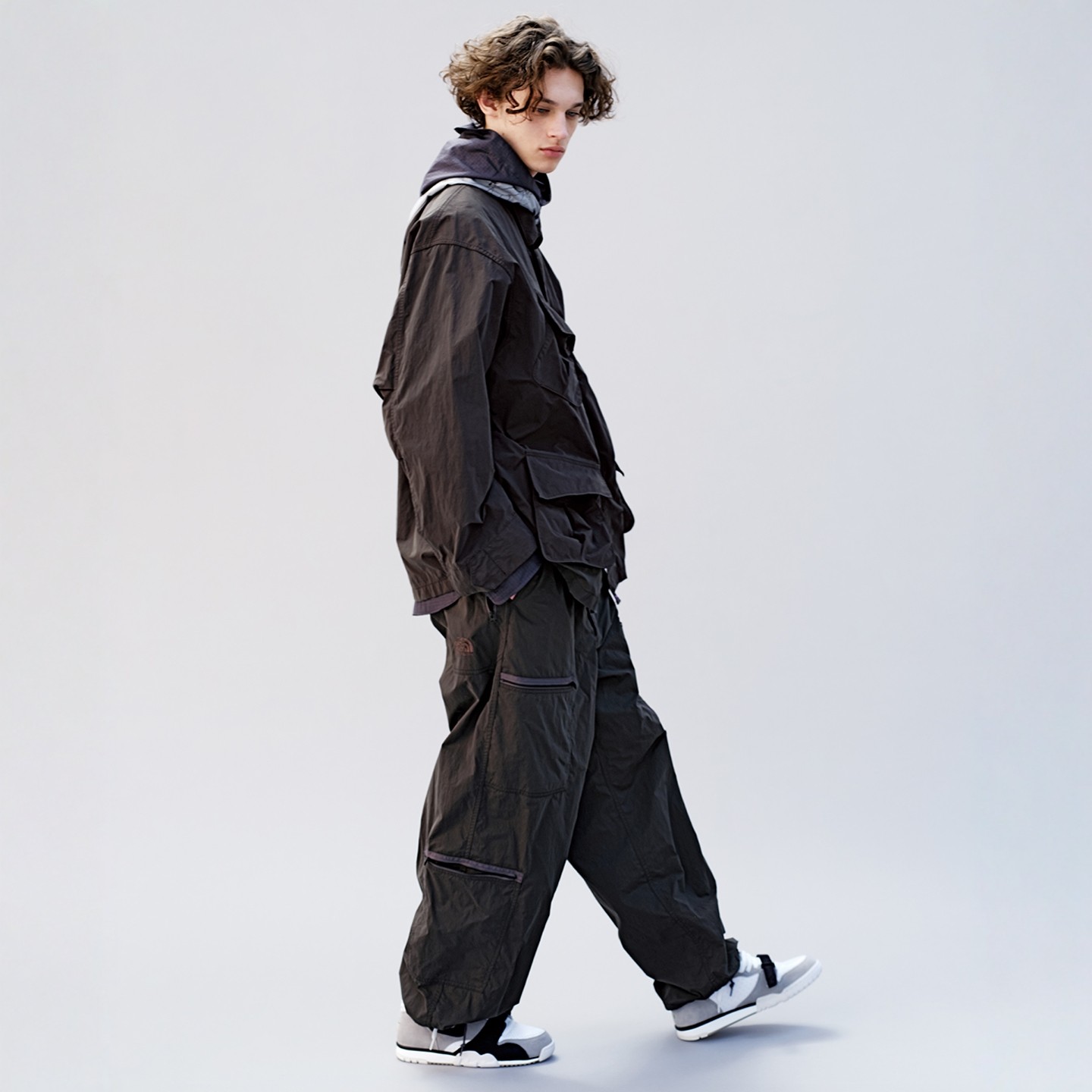 25秋冬 TNF 紫标 高密度棉尼龙防水野战夹克 男款 N25FA040