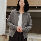 WYM LIDNM 基础款 东京胖黄瓜日本代购 针织开衫 WYkn927