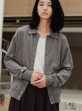 东京胖黄瓜日本代购 WYM LIDNM 基础款针织开衫 WYkn927