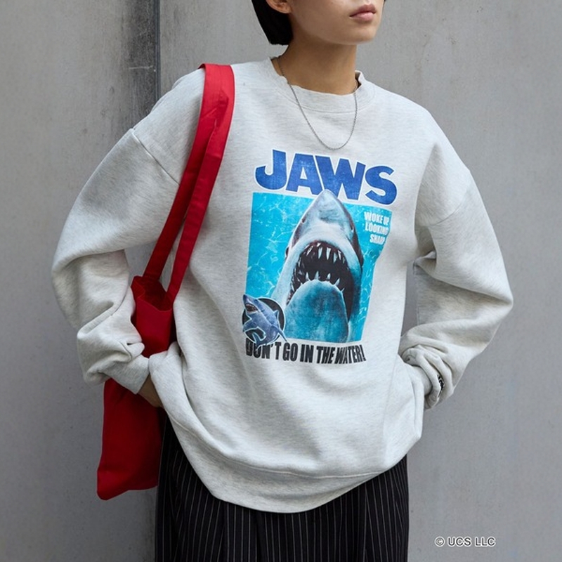 日本代购 MONO-MART 印花套头卫衣 ls959