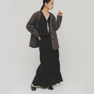 KB26230 马略卡褶皱背心套装 2065080 KBF 东京胖黄瓜日本代购