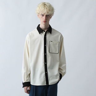 东京胖黄瓜日本代购 HARE 提花牧师衬衫 607245