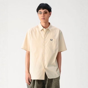 26春夏 FRED PERRY x BEAMS 刺绣短袖衬衫 男款 1731