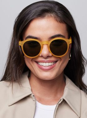 日本代购 IZIPIZI / SUN #M 圆框/加大/墨镜/太阳镜