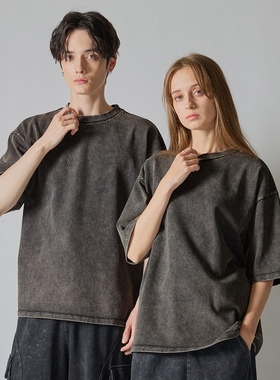 东京胖黄瓜日本代购 CLEL 男女款 复古基本款T恤 CLEsc1183