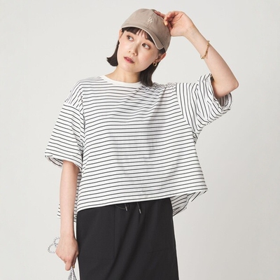 东京胖黄瓜日本代购 green label relaxing 女款 短袖T恤 0035