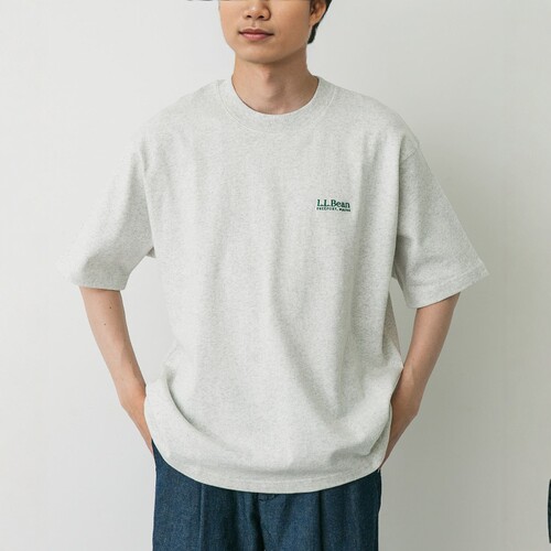 【VIP限时7折】L.L. Bean 小标刺绣短袖T恤 DMA5-5275-0038B