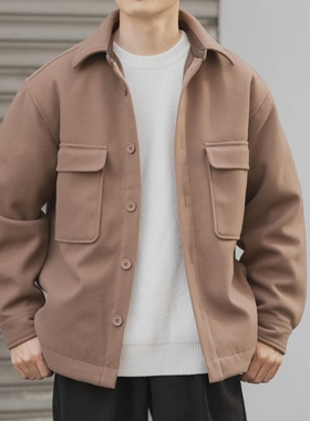 【7折】东京胖黄瓜日本代购 ITEMS 中棉CPO夹克 ITA7-13A004