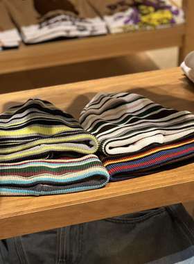 【7折】日产 BEAMS 彩色条纹针织帽 1763