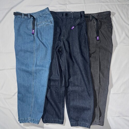 【26SS VIP限时6折】TNF 紫标 Denim Wide 宽锥形牛仔裤 N25FC068
