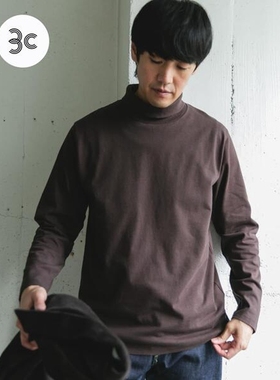 东京胖黄瓜日本代购 DOORS 高领长袖T恤 DRA6-11H607