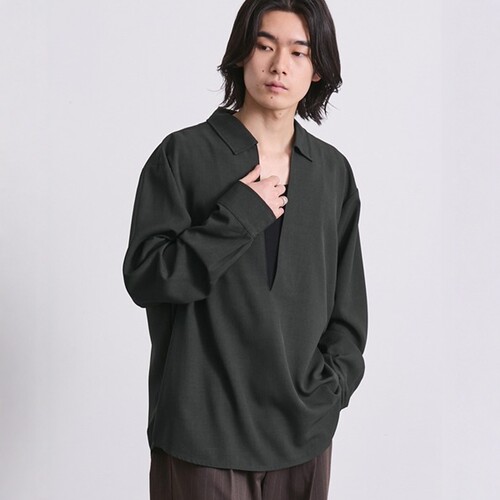 东京胖黄瓜日本代购 EMMA CLOTHES 速干长袖衬衫 EMsh1801