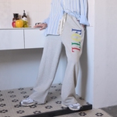 THE LOOM FREAK 26春夏 STORE FRUIT 刺绣印花卫裤 0002