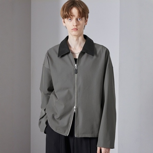 双拉链夹克 东京胖黄瓜日本代购 Loose CLOTHES LOjk1386 EMMA