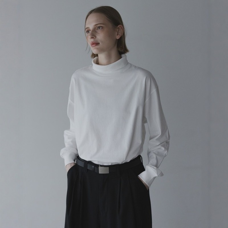 remer royal cotton turtleneck Tee 高领打底长袖T恤 RR00000017