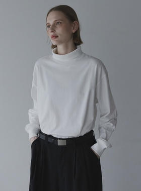 remer royal cotton turtleneck Tee 高领打底长袖T恤 RR00000017