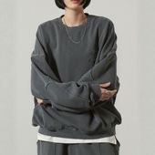 东京胖黄瓜日本代购 AAls762 刺绣套头卫衣 Alfred Alex