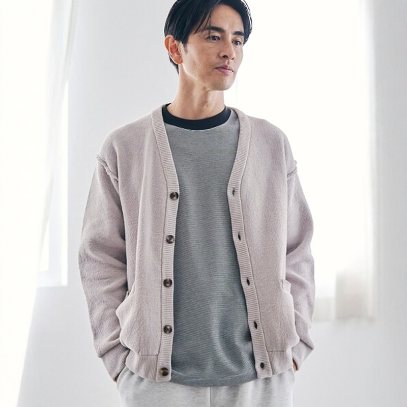 日本代购 coen 柔软针织开衫 0000