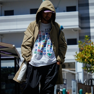 【7折】nanamica / 2L NYLON GORE-TEX 防水军事风衣 S25FB043