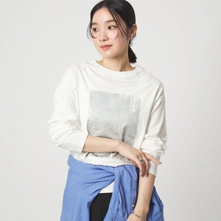 green 印花套头卫衣 label 女款 0039 relaxing 日本代购