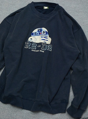 【65折】STARWARS x FREAK'S STORE 植绒印花宽松卫衣 1159