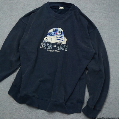 【65折】STARWARS x FREAK'S STORE 植绒印花宽松卫衣 1159