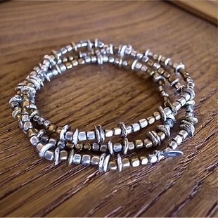 seed 56cm beads 黄铜珠子手链 681 amp 11AHK japan