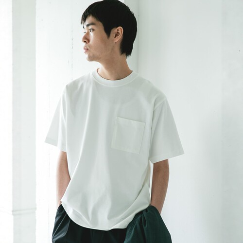 【7折】URBANRESEARCH DOORS 纯棉口袋T恤 男款 1010209