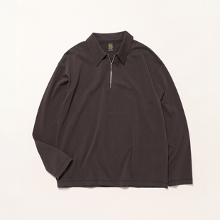 【7折】日产 BATONER / Men Utility Cotton Polo Half Zip M006