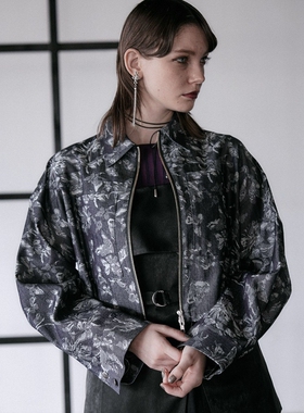 东京胖黄瓜日本代购 HARE 女款 拉链牛仔夹克 590728