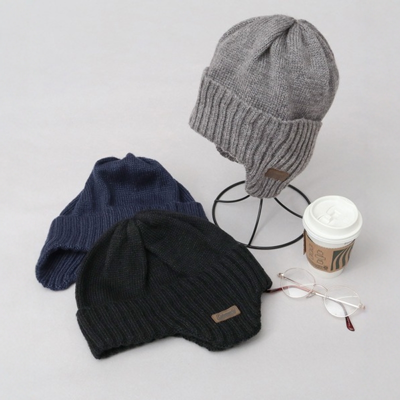 东京胖黄瓜日本代购 Coleman 搭耳针织帽 HYK-108